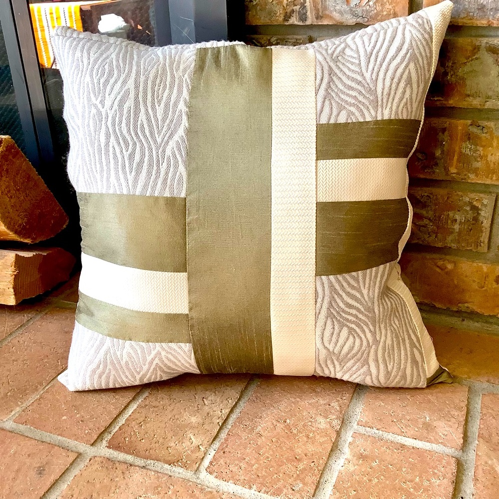 ‘Pillow Talk’ custom decorative pillow